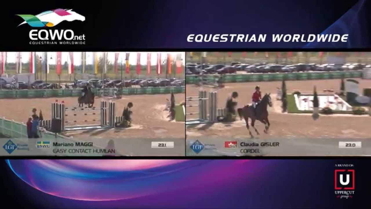 Saturday: Maggi Mariano und Gisler Claudia Diamond Tour 1.50 m...