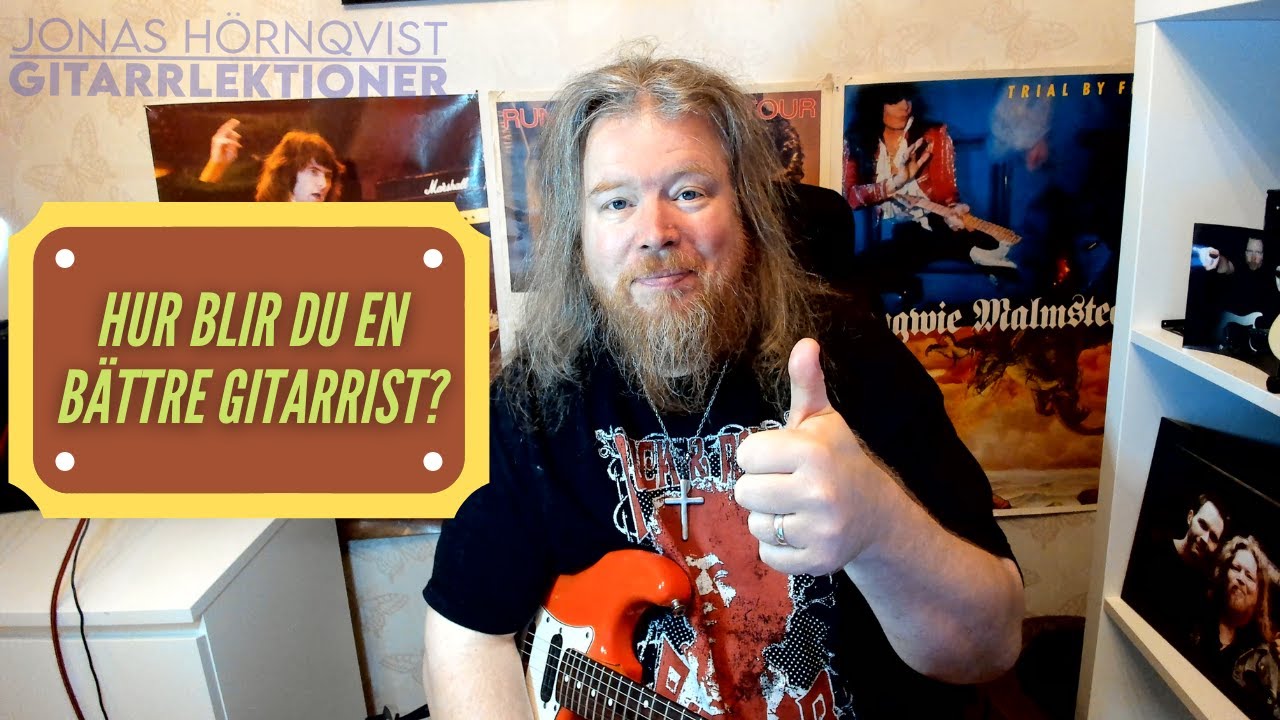 Hur blir du bättre på gitarr?