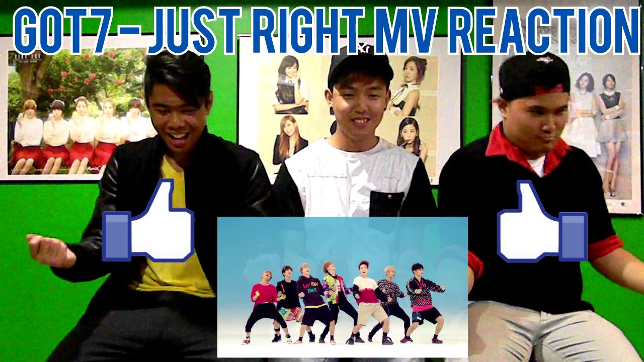 GOT7 - 딱 좋아(JUST RIGHT) MV REACTION (FUNNY FANBOYS)