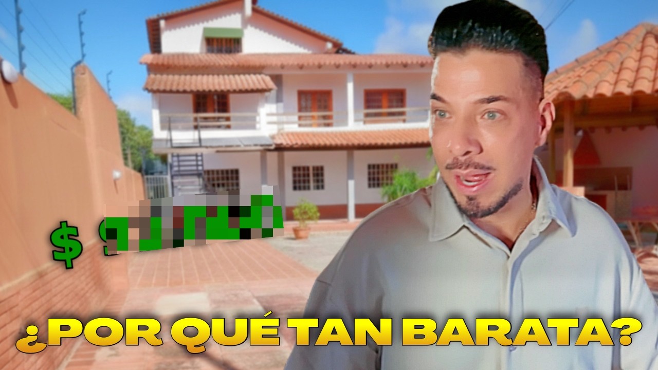 🤯 Casa Gigante a Precio de Regalo en Venezuela
