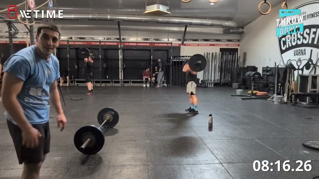 Varna throwdown 26.1(A, B), advanced men, Svetoslav Stoyanov & Denislav Sivev