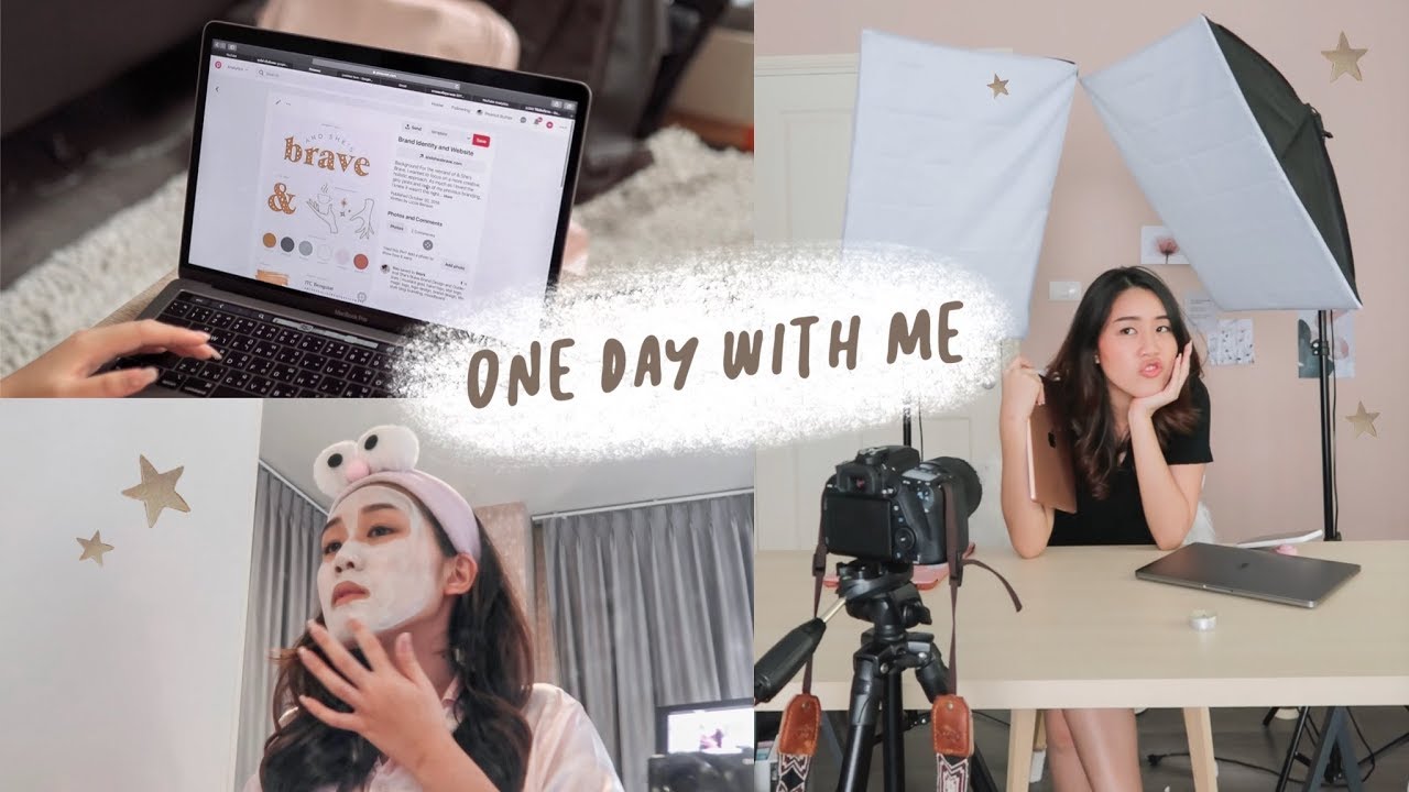 One Day With Me วันนึงทำอะไรบ้าง ชีวิตนักศึกษา + ทำงาน YouTube บริหารเวลายังไง l Peanut Butter
