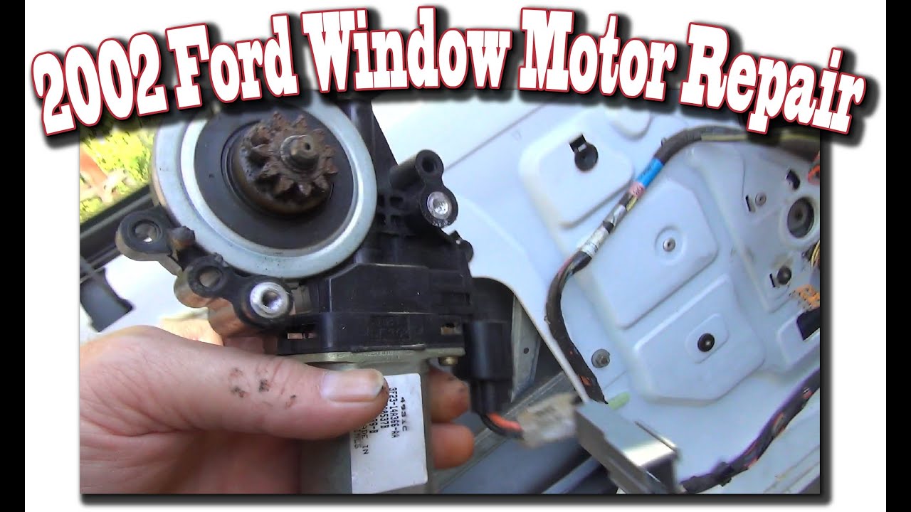 2002 Windstar Window Motor Repair