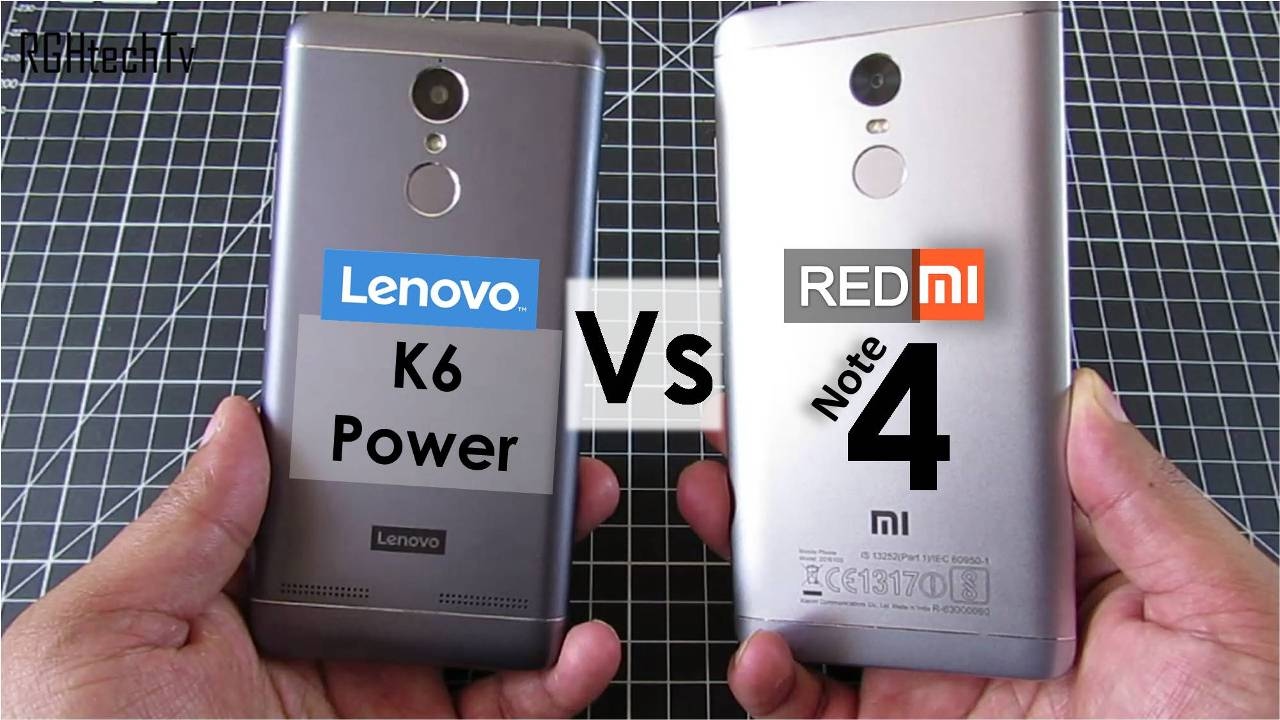 Redmi Note 4 vs Lenovo K6 power | Battery, Gaming, Design& Build, Sound, Camera