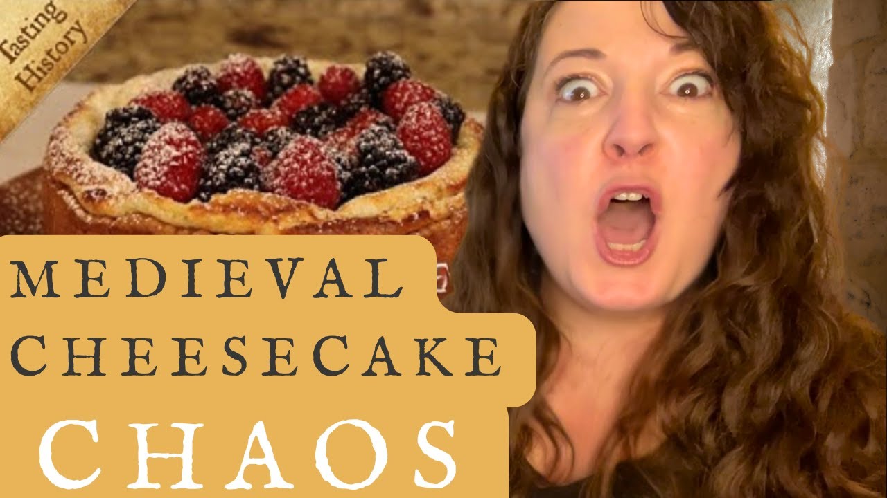 I Tried Making MEDIEVAL CHEESECAKE: Reacting to Tasting History's Sambocade!
