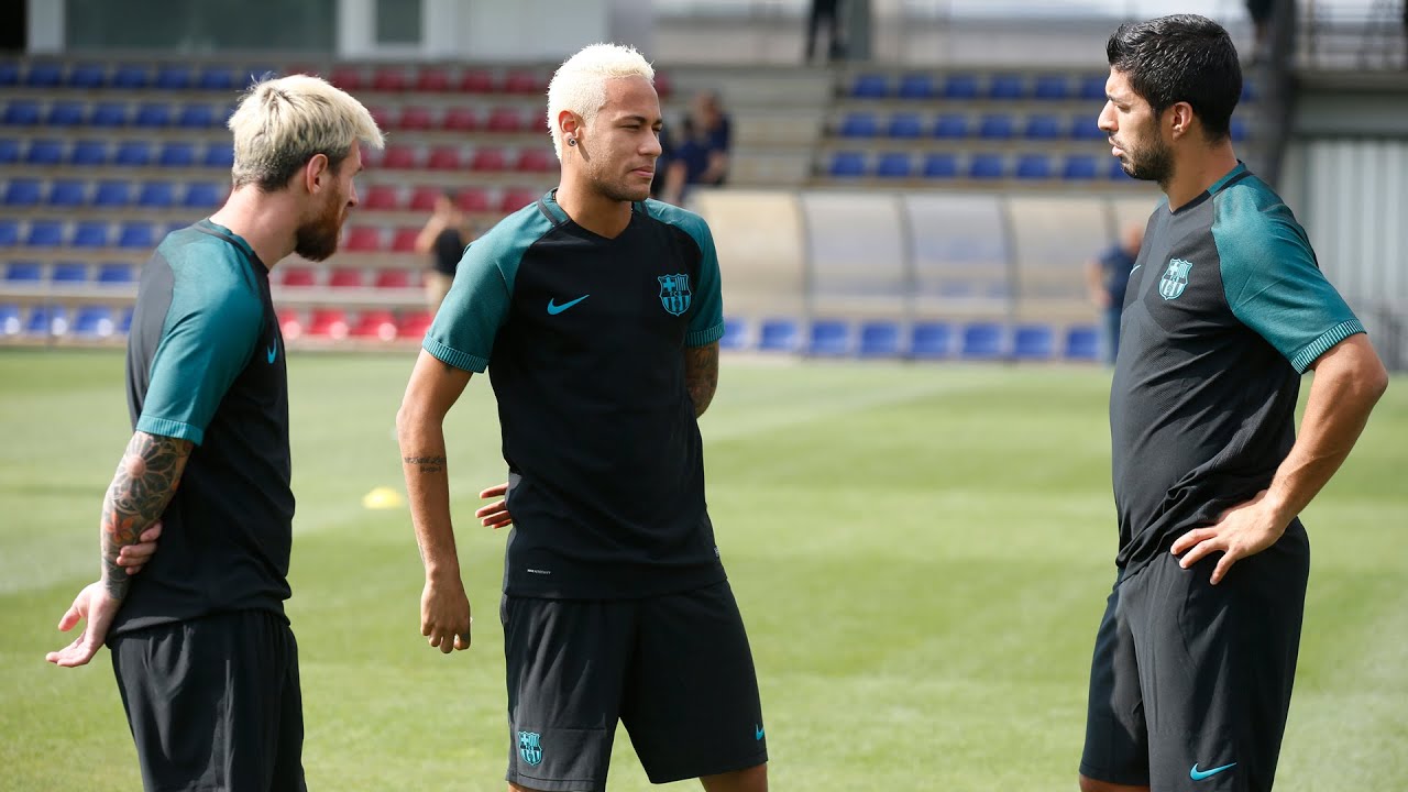 FC Barcelona training session: All set to take on Celtic FC