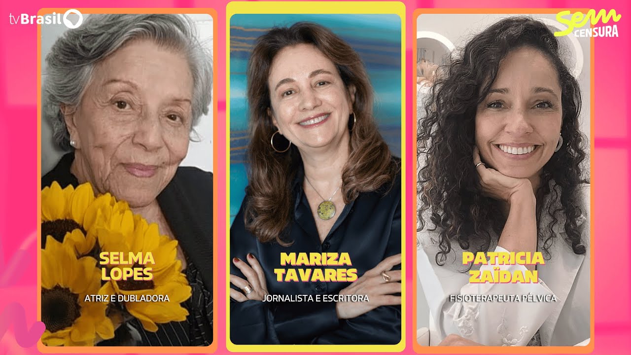 🔴 SEM CENSURA RECEBE SELMA LOPES, MARIZA TAVARES E PATRICIA ZAÏDAN