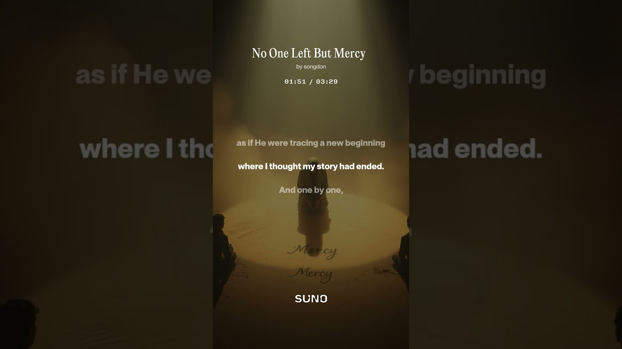 NO ONE LEFT BUT MERCY - The woman accused