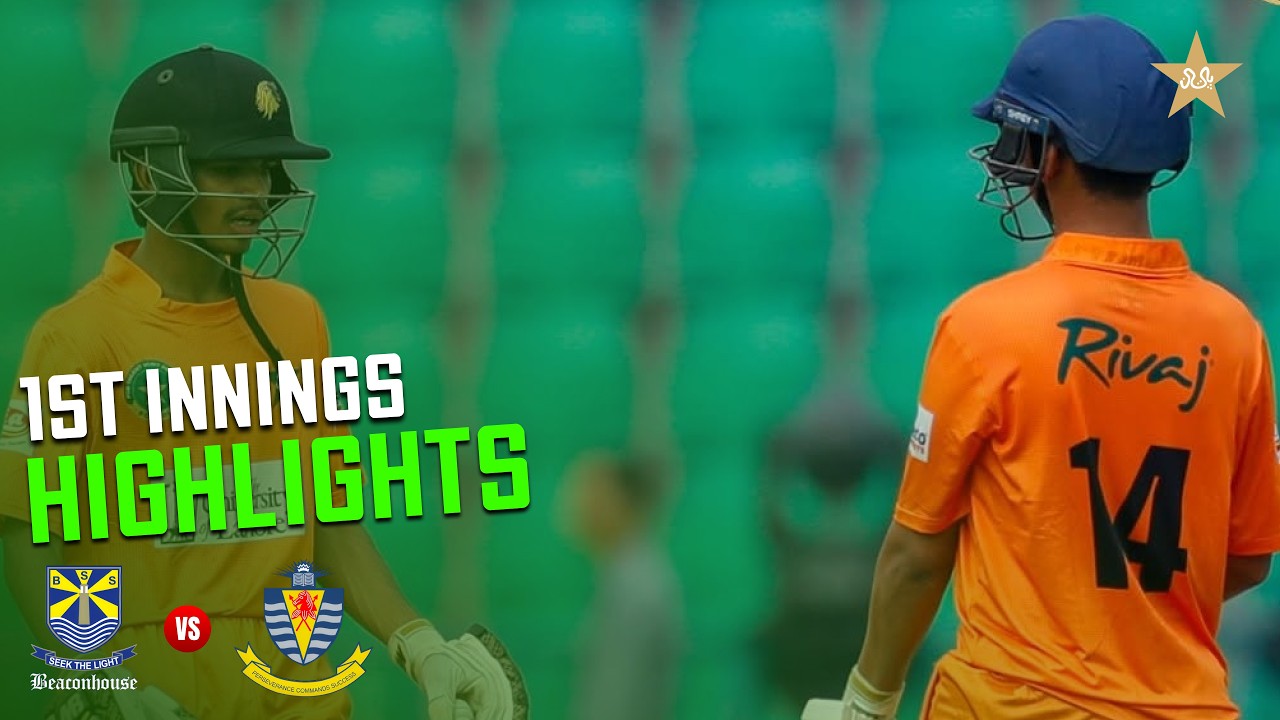 1st Innings Highlights | University of Lahore PCB Talent Hunt | Beaconhouse vs Aitchison | MZO1K