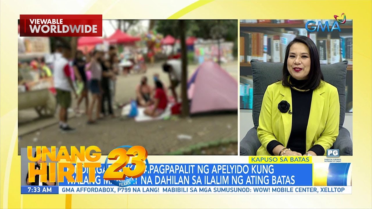 Kapuso sa Batas- Usapan tungkol sa pagpapalit ng apelyido | Unang Hirit