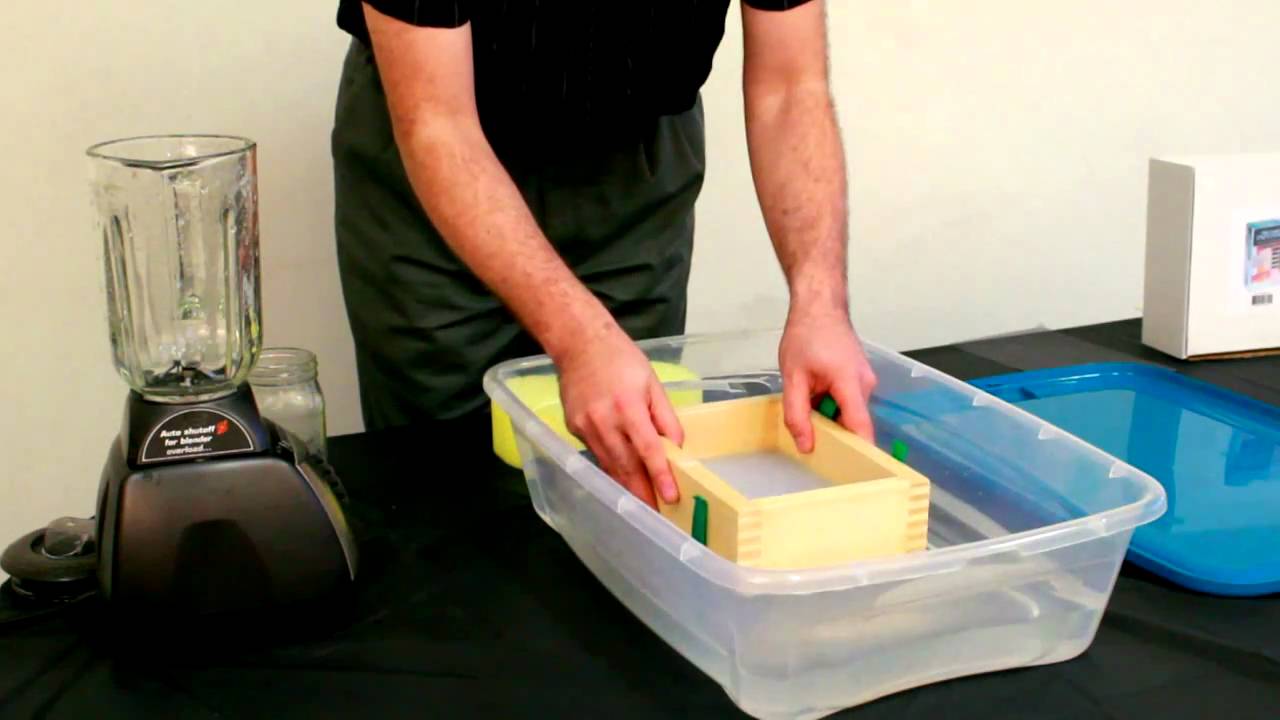 Reciclado De Papel con Paulino Brener