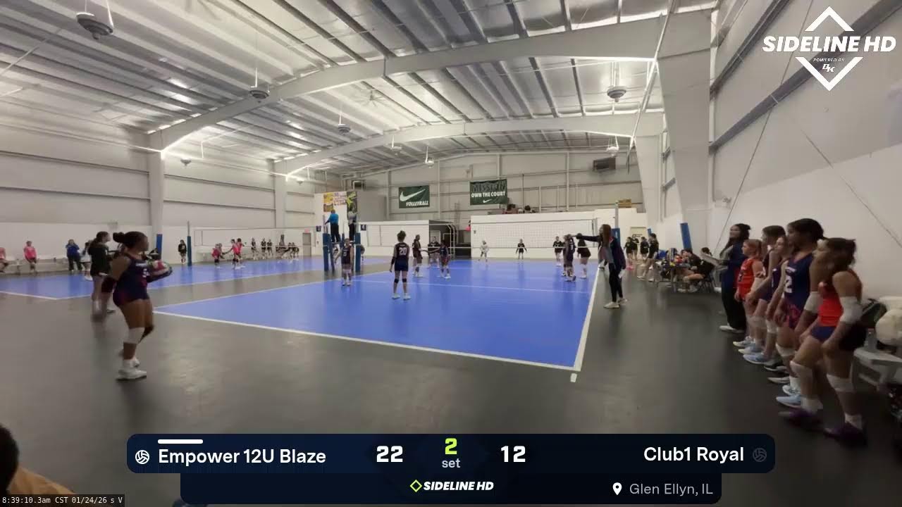 Empower 12U Blaze @ Club1 Royal (2026.01.24)