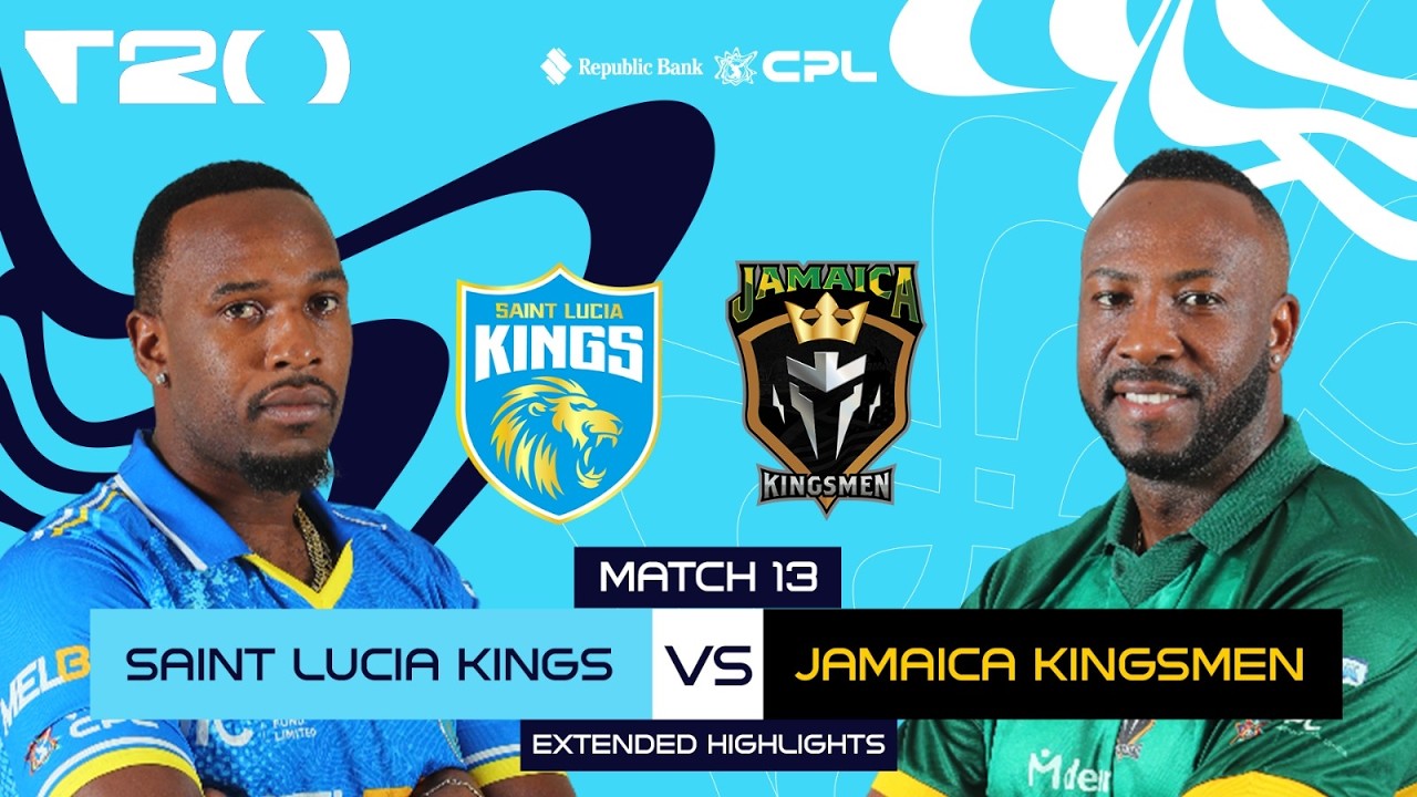 Extended Highlights | Saint Lucia Kings vs Jamaica Kingsmen | CPL 2026