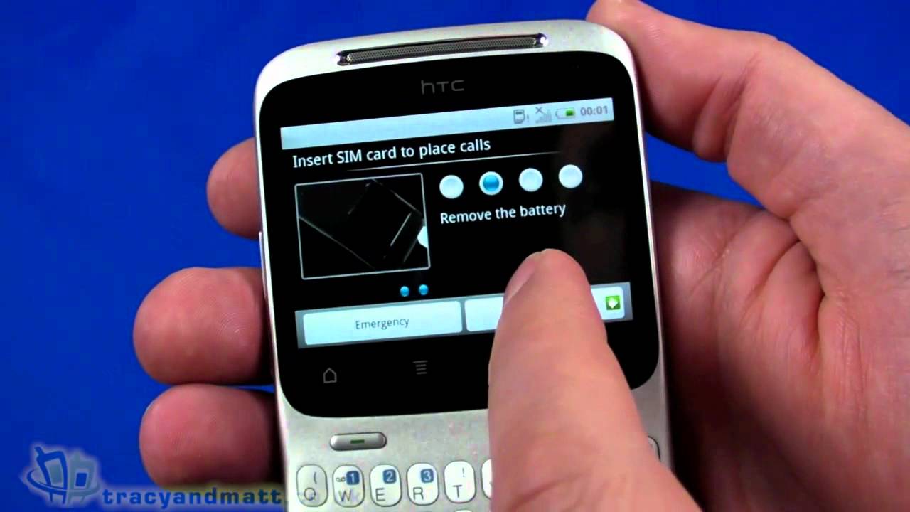 HTC ChaCha unboxing video