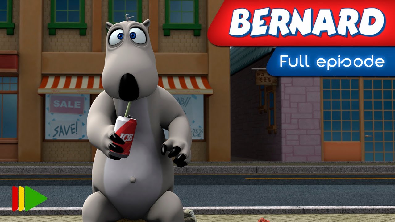 Bernard Bear - 08 - Watching TV | Full episode |