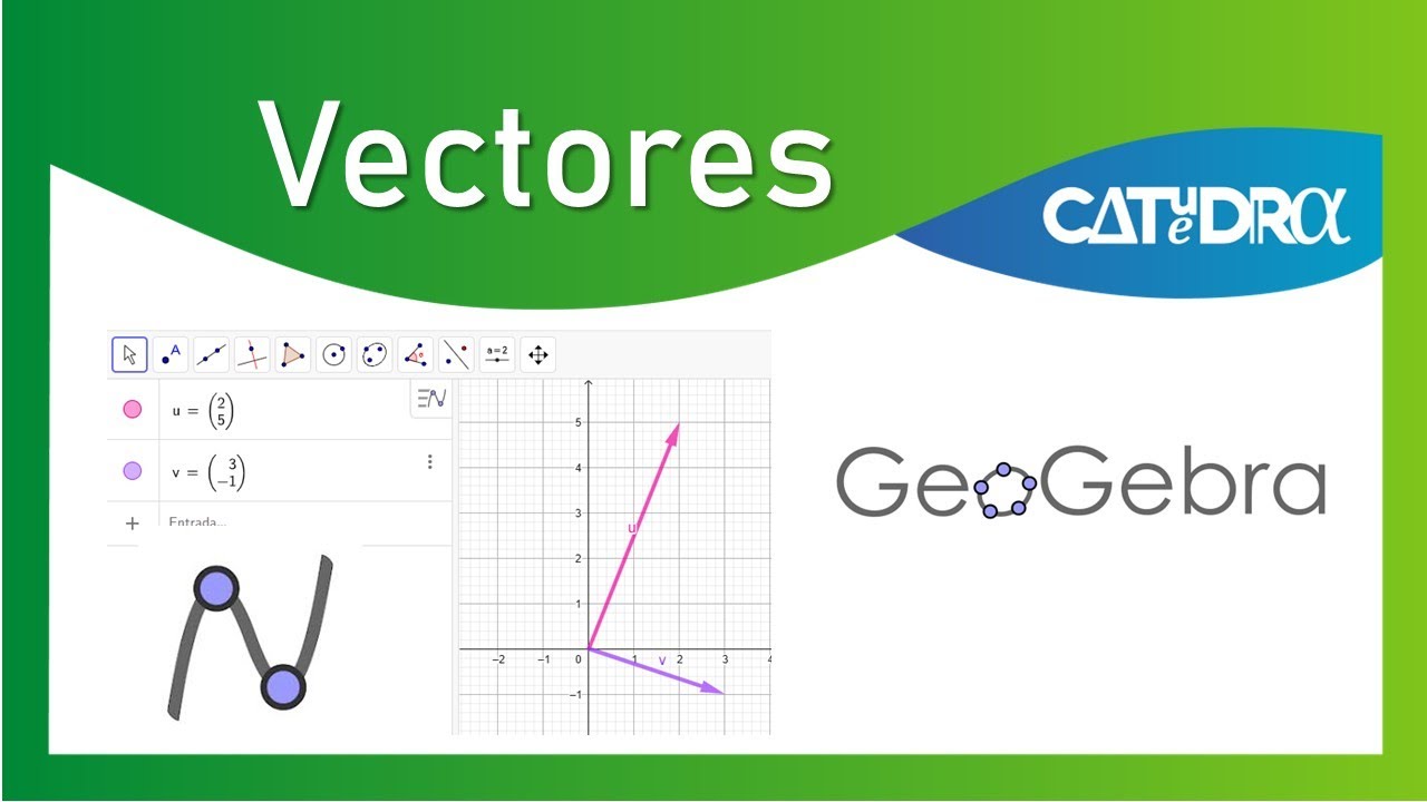 Vectores en Geogebra