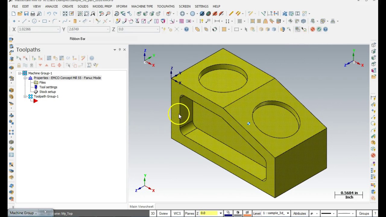 2870-448 Intro to 3D - WCS - CPlane - TPlane