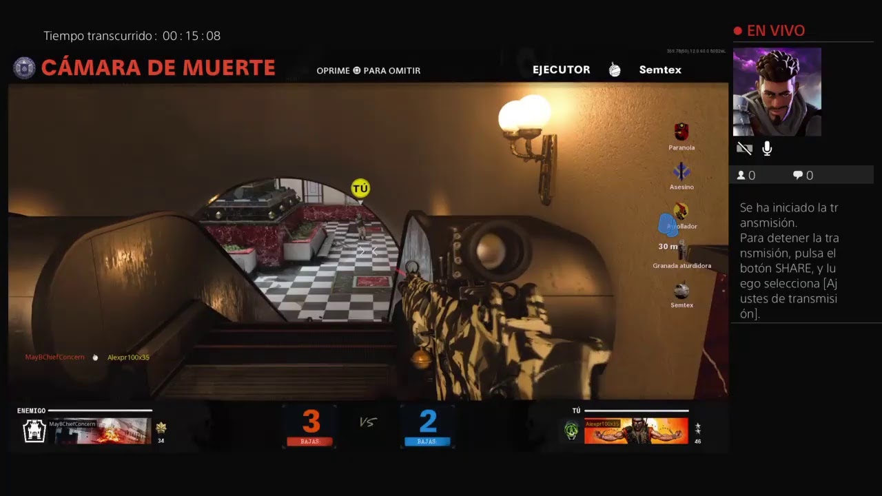 Transmisi&oacute;n de PS4 en directo de alexpr100x35