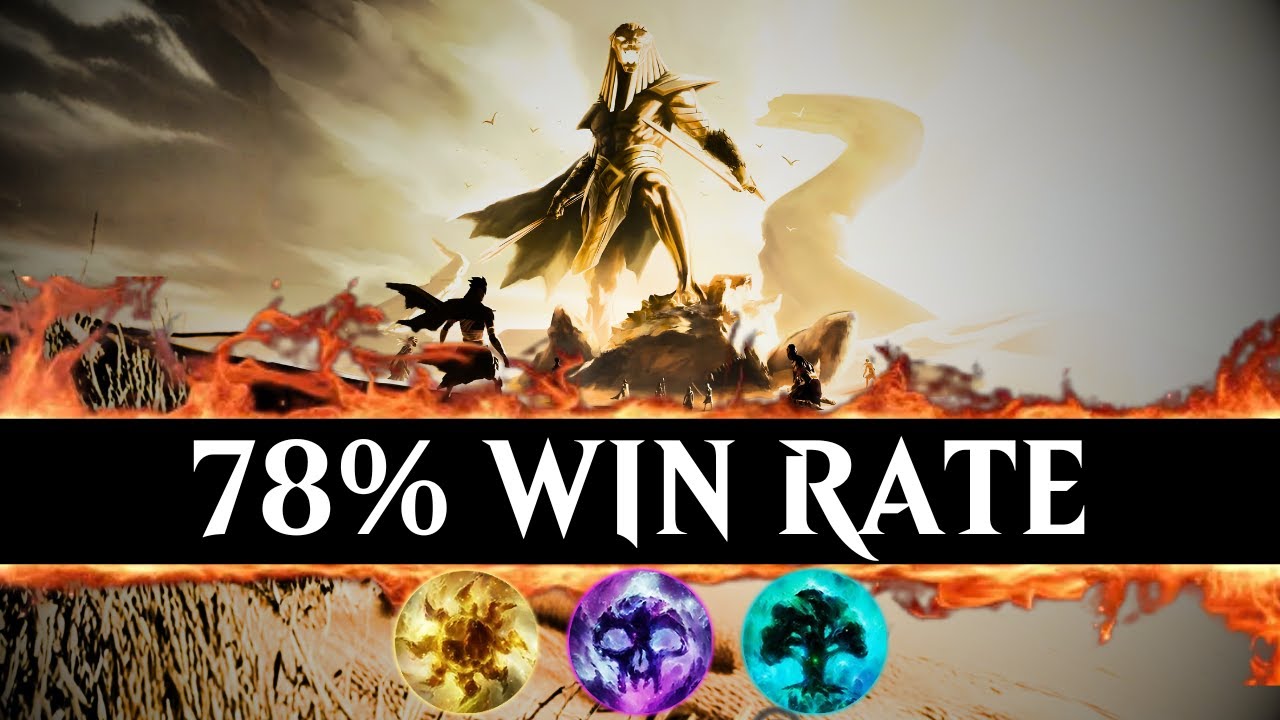 78% win rate from Diamond to Mythic with Abzan Ketramose Ouroboroid Roots!