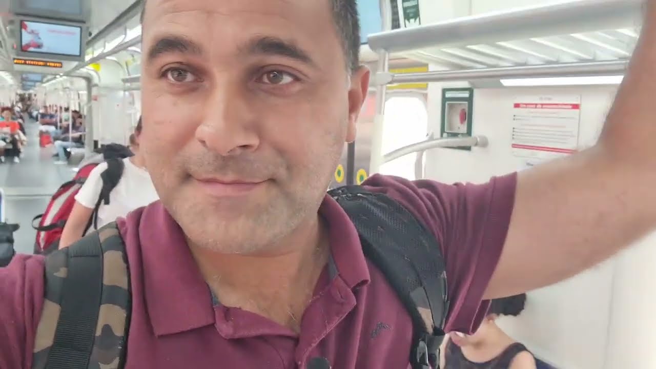 Como ir de trem do aeroporto de congonhas para Guarulhos.