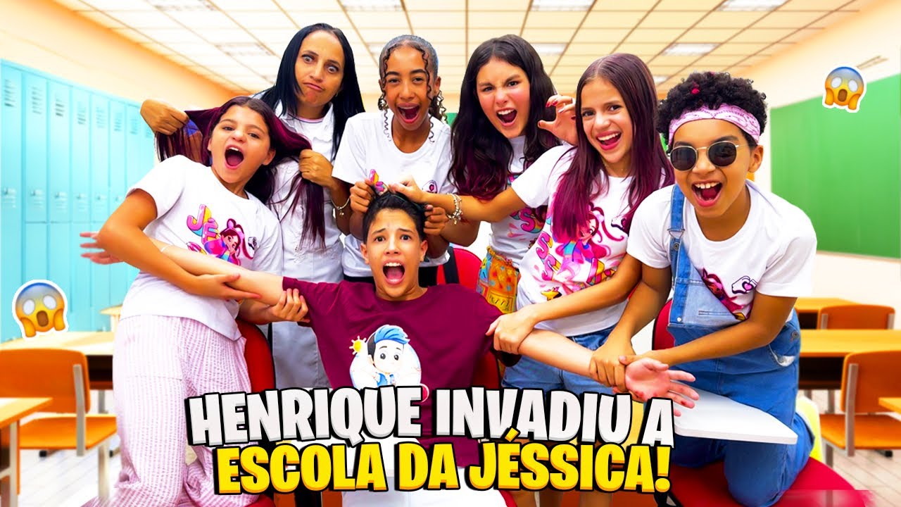 INVADI A ESCOLA DA JESSICA E FIZ MUITA CONFUSÃO *fui expulso?!