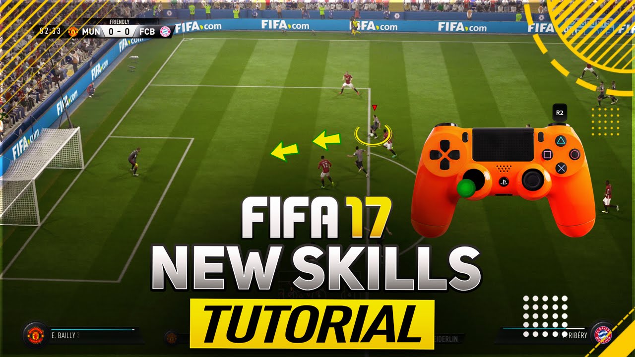 FIFA 17 NEW SKILLS TUTORIAL - ALL NEW SKILL MOVES & TRICKS (PLAYSTATION & XBOX)