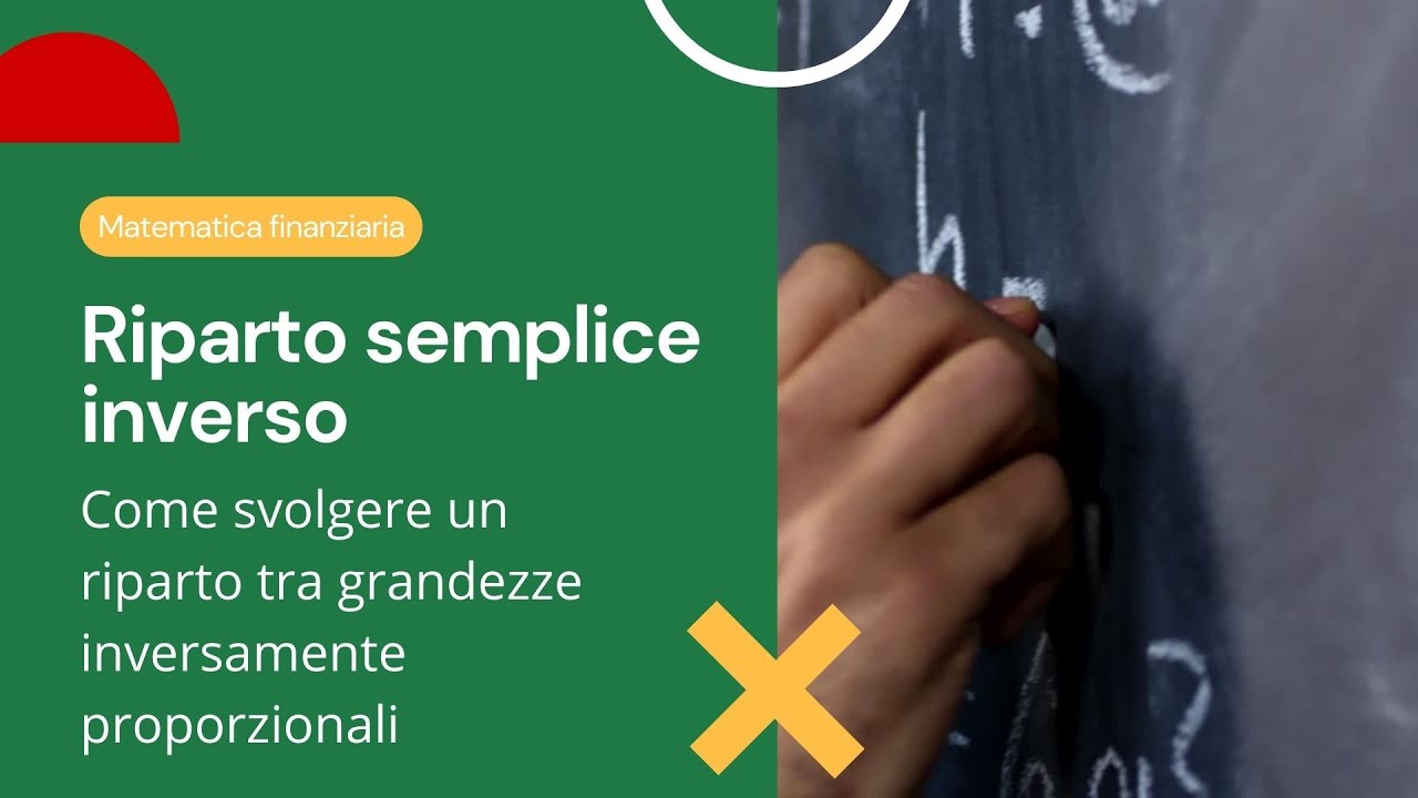 Riparto proporzionale semplice inverso
