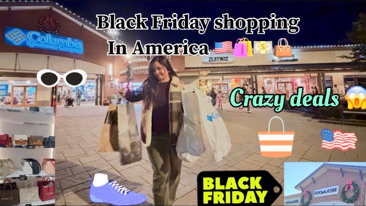 🦃 Thanksgiving + Epic Black Friday Deals! Allen Premium Outlets Shopping 🏷️ in America 