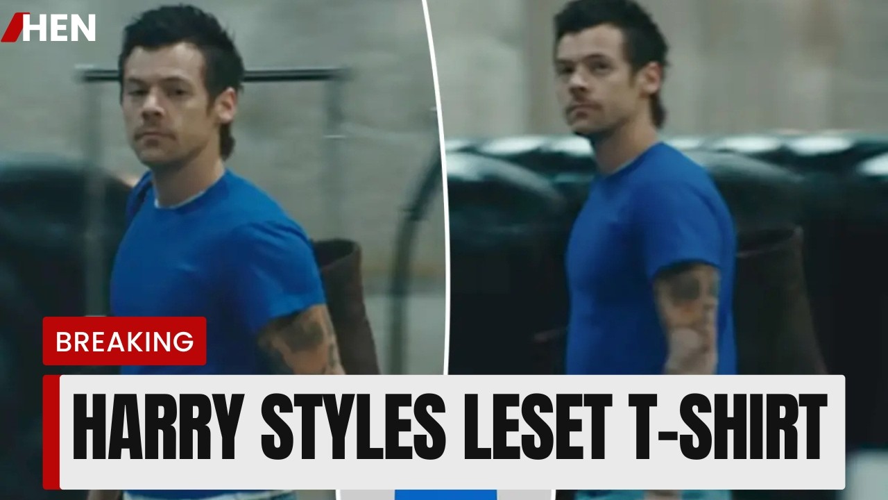Harry Styles Rocks $78 Lest Margo Tee in 'American Girls' Video Hollywood's Favourite T-Shirt Trend