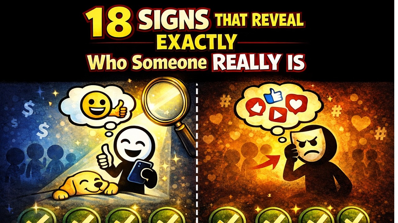 18 Signs That Reveal Exactly Who Someone Really Is