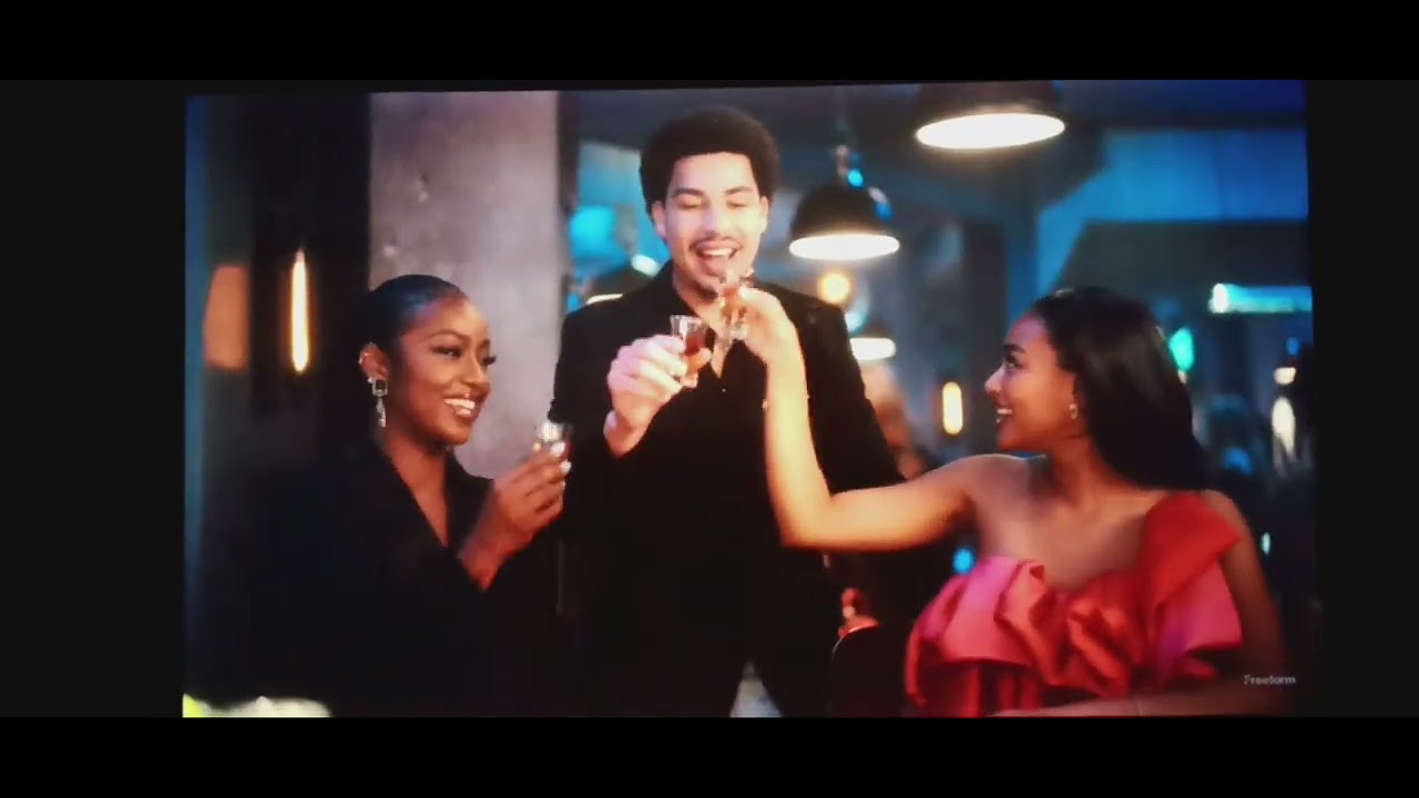 Junior partying with Annika and Kiela #grownish