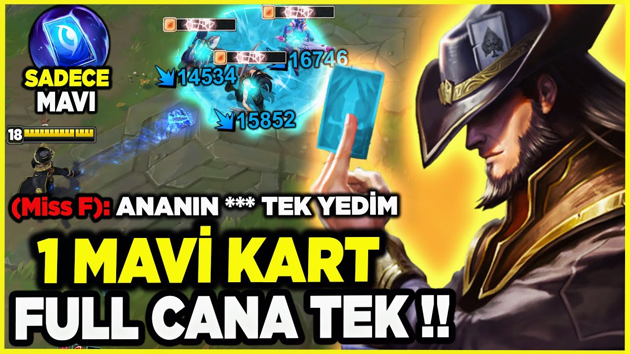 HİLE GİBİ TEK ATIYORUM MAVİ KARTLA !! ŞOK OLDU KARŞI TAKIM !!