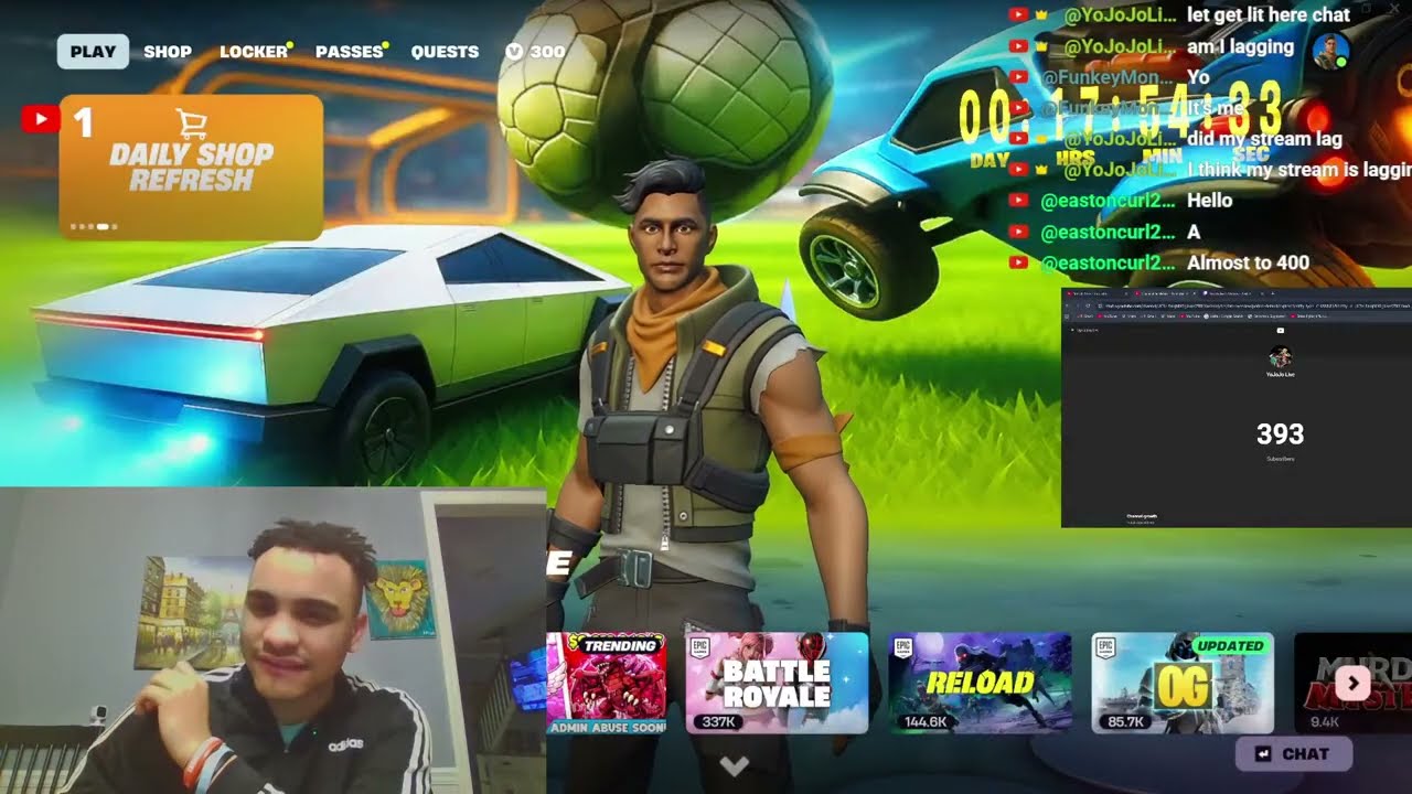 LONG STREAMATHON!!!! LETS GET IT!!! part 2 400 Subscribers!!!!