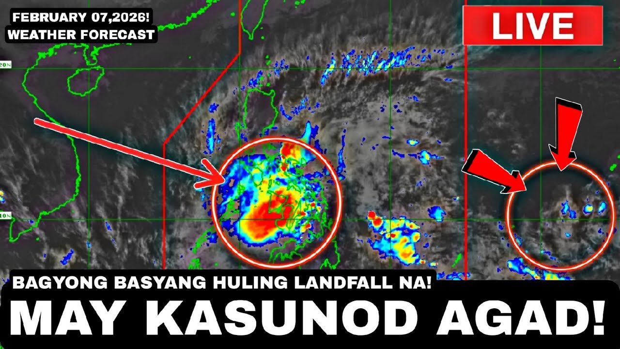 FEBRUARY 07,2026! Katotohanan sa KASUNOD NA BAGYO!! Bagyong BASYANG NATITIRANG LUGAR NA DADAANAN!