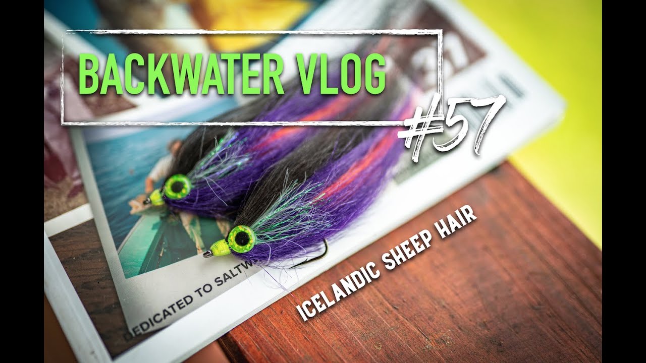 Tying A Golden Dorado Fly with ICELANDIC SHEEP HAIR: BACKWATER VLOG #57