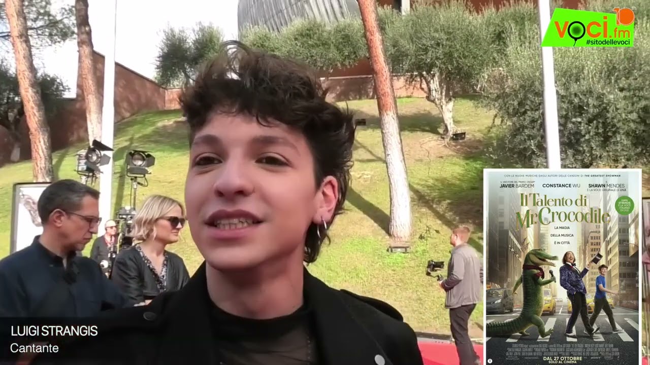 LUIGI STRANGIS (Amici2022) debutta nel doppiaggio