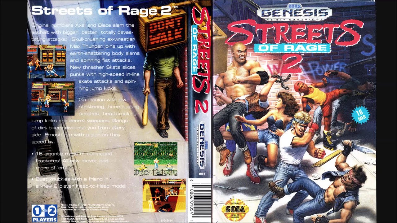 Streets of Rage 2 - Opening Theme Song - (High Quality)