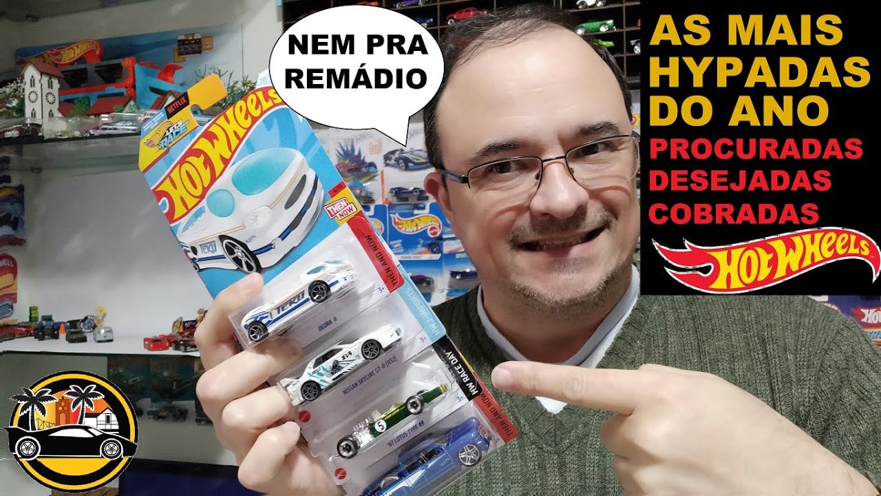 OS HOT WHEELS MAINLINES MAIS HYPADOS, PROCURADOS, DESEJADOS, OS CHASE NATURAIS DA COLEÇÃO ANUAL