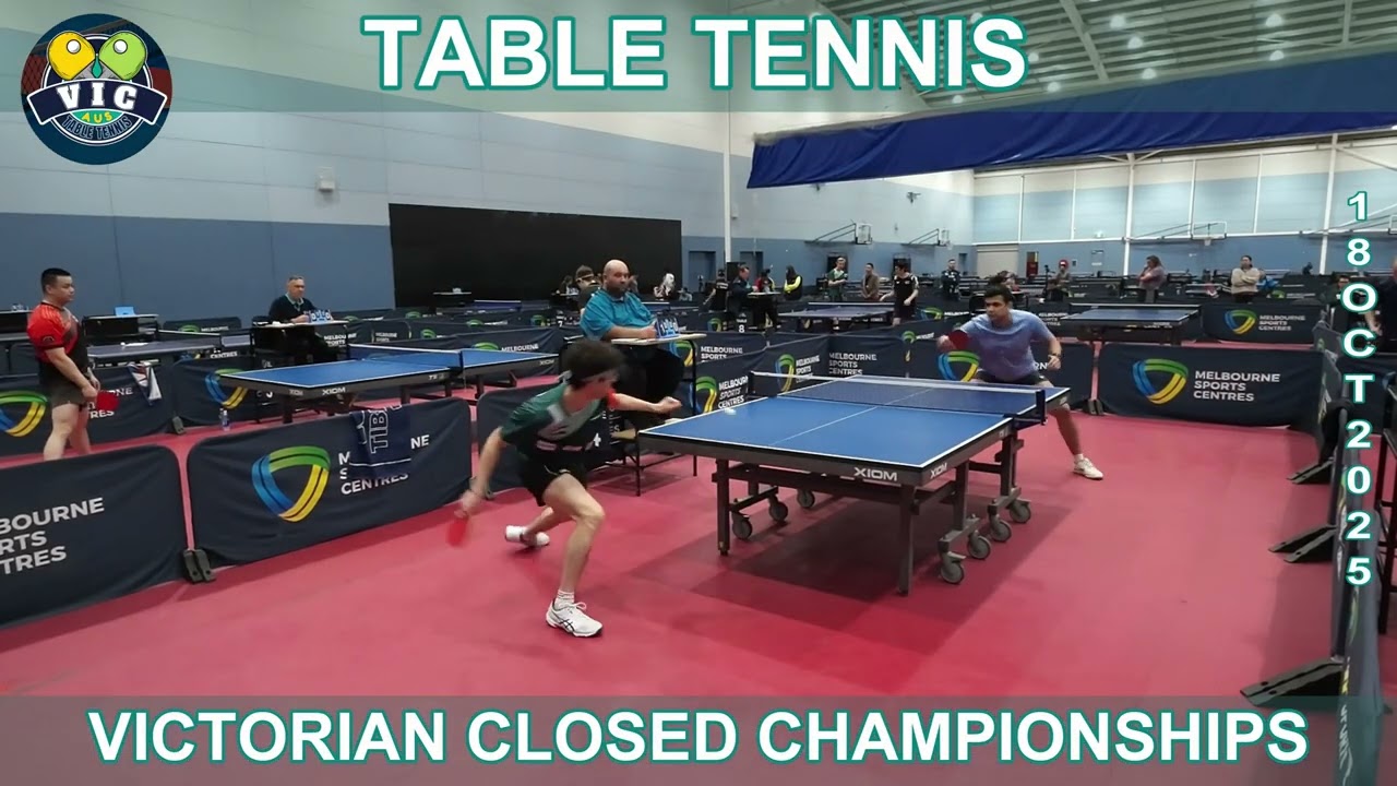 Yousef (1960) vs Jashan (1691) 🏓 Highlights 🏓 2025 Table Tennis - Victorian Closed Championships