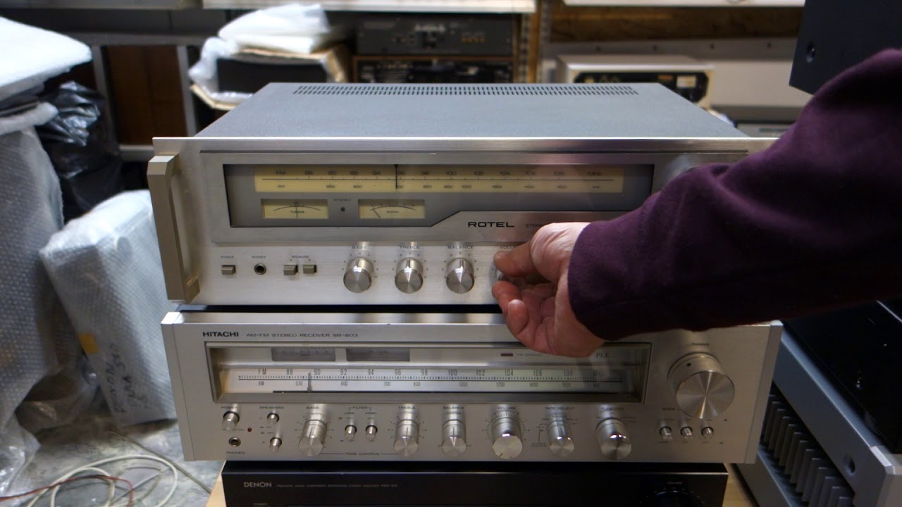 Rotel RX-503 & Kenwood LS-800