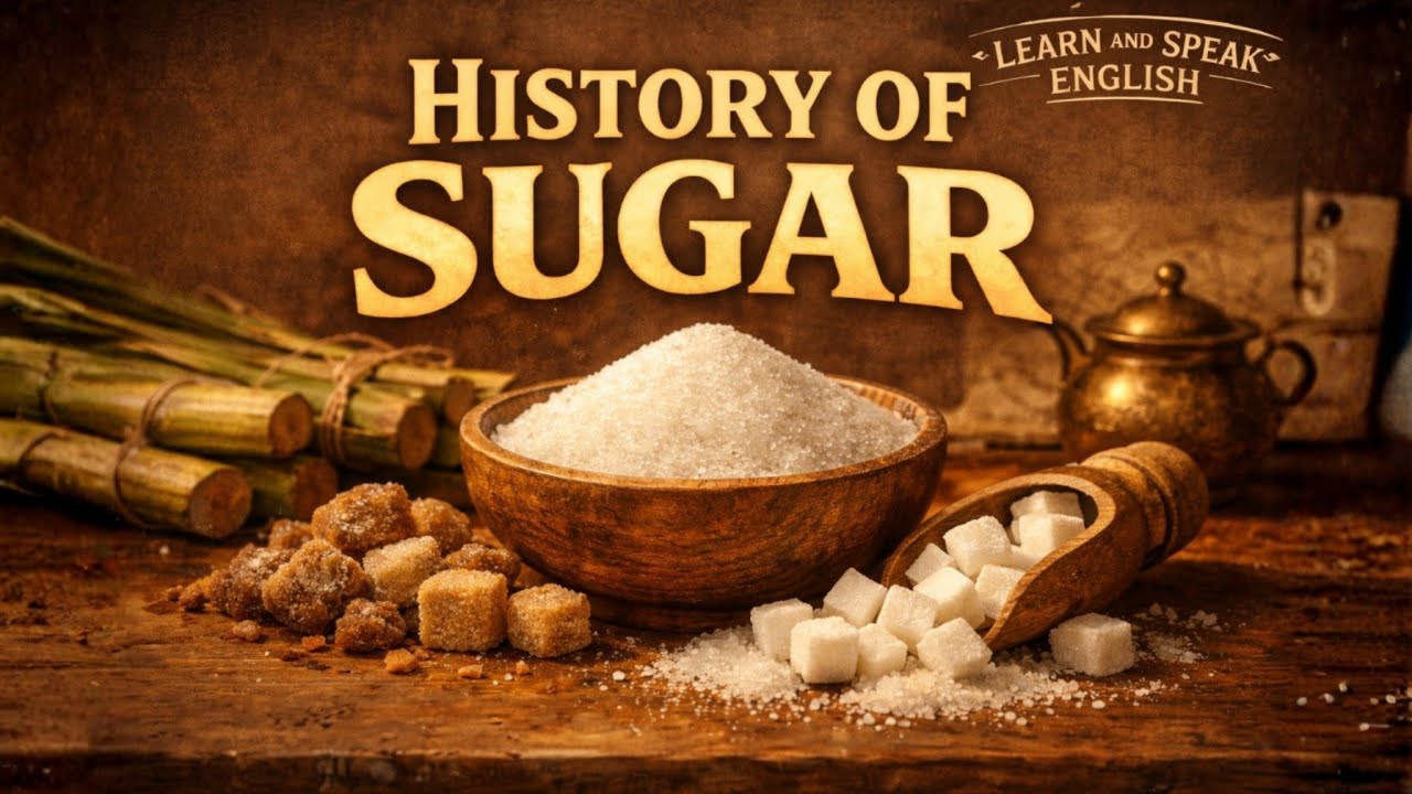 Why Humans Love Sugar | Graded Reader | Improve Your English Fluency | History Of Sugar |