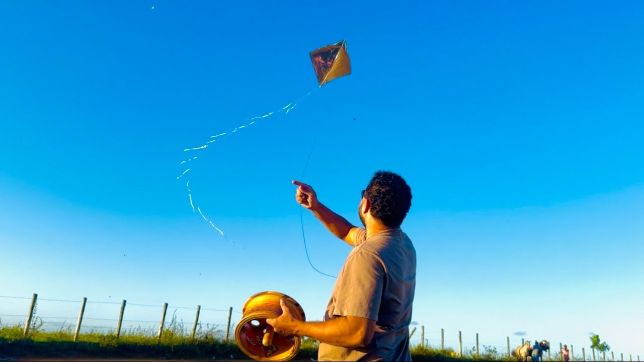 Ele tirou todo mundo do alto no tenteio e fui o único a tirá-lo do alto com a carretilha na mão
