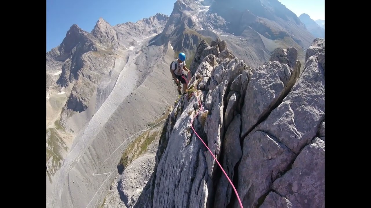 Aiguille de la Vanoise. Arête E-W. Parc National de la Vanoise.