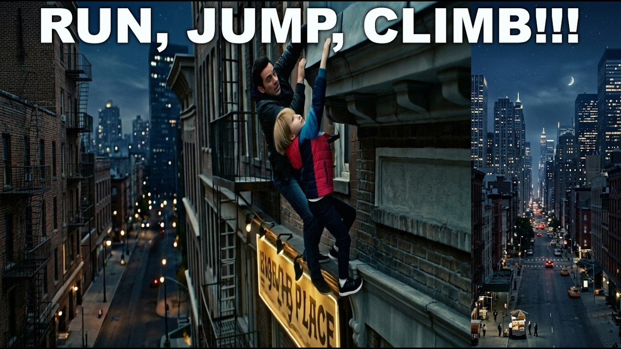 Parkour Escape: Father and Son vs the Gangsters