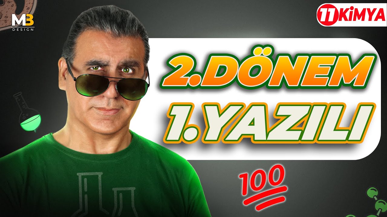 11.Sınıf Kimya | 2. Dönem 1.Yazılı Hazırlık | 2024-2025 | #leventözdede