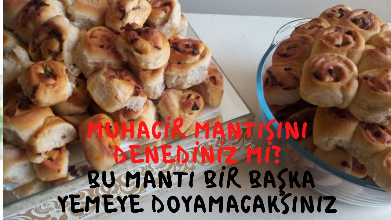 MUHACİR MANTISI 🥟 BU MANTI BİR BAŞKA