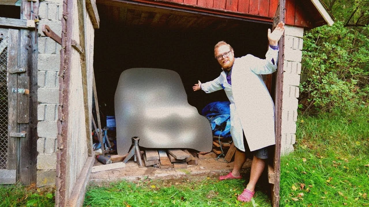 Visar upp min första bil!