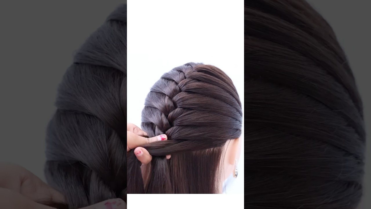 French braid ponytail for everyday #hairstyle #ponytail