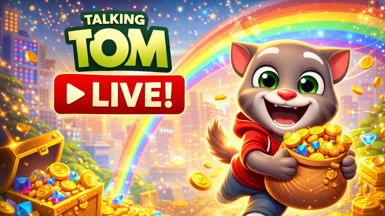 🛑 Talking Tom cat Live 😺