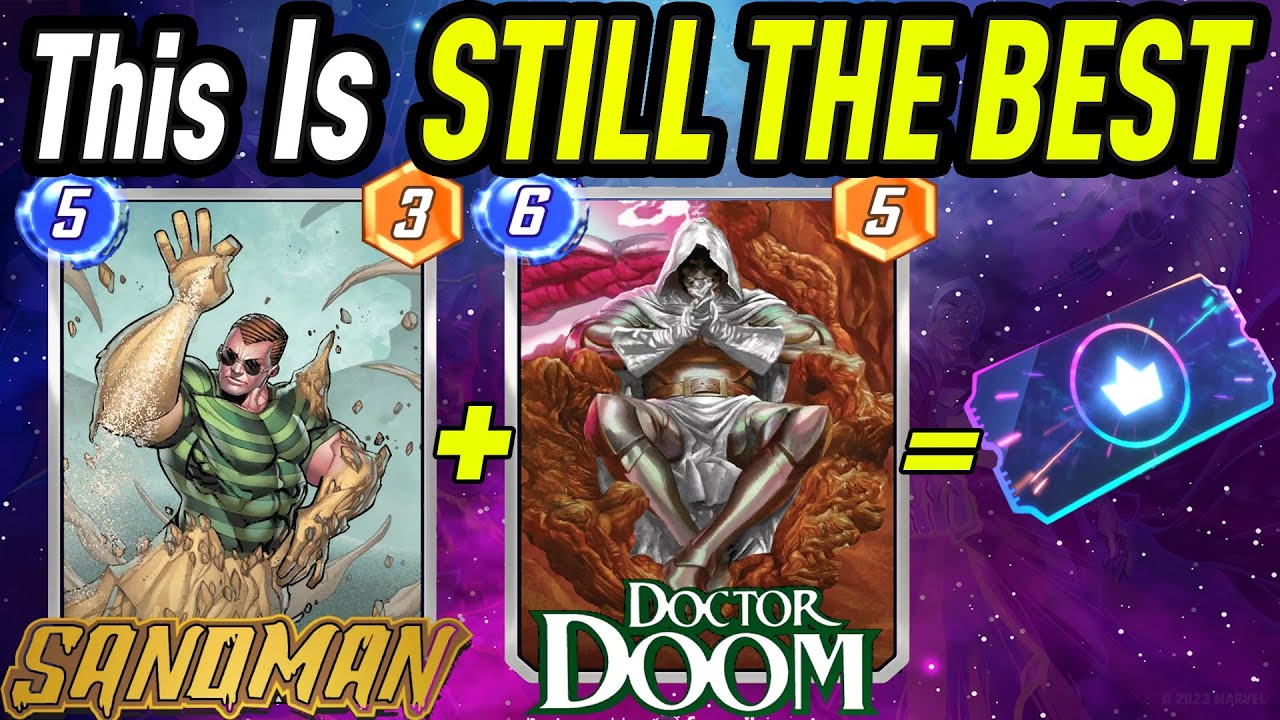 The BEST Sandman Deck In CONQUEST MODE & INFINITE LADDER DECKs In Marvel Snap